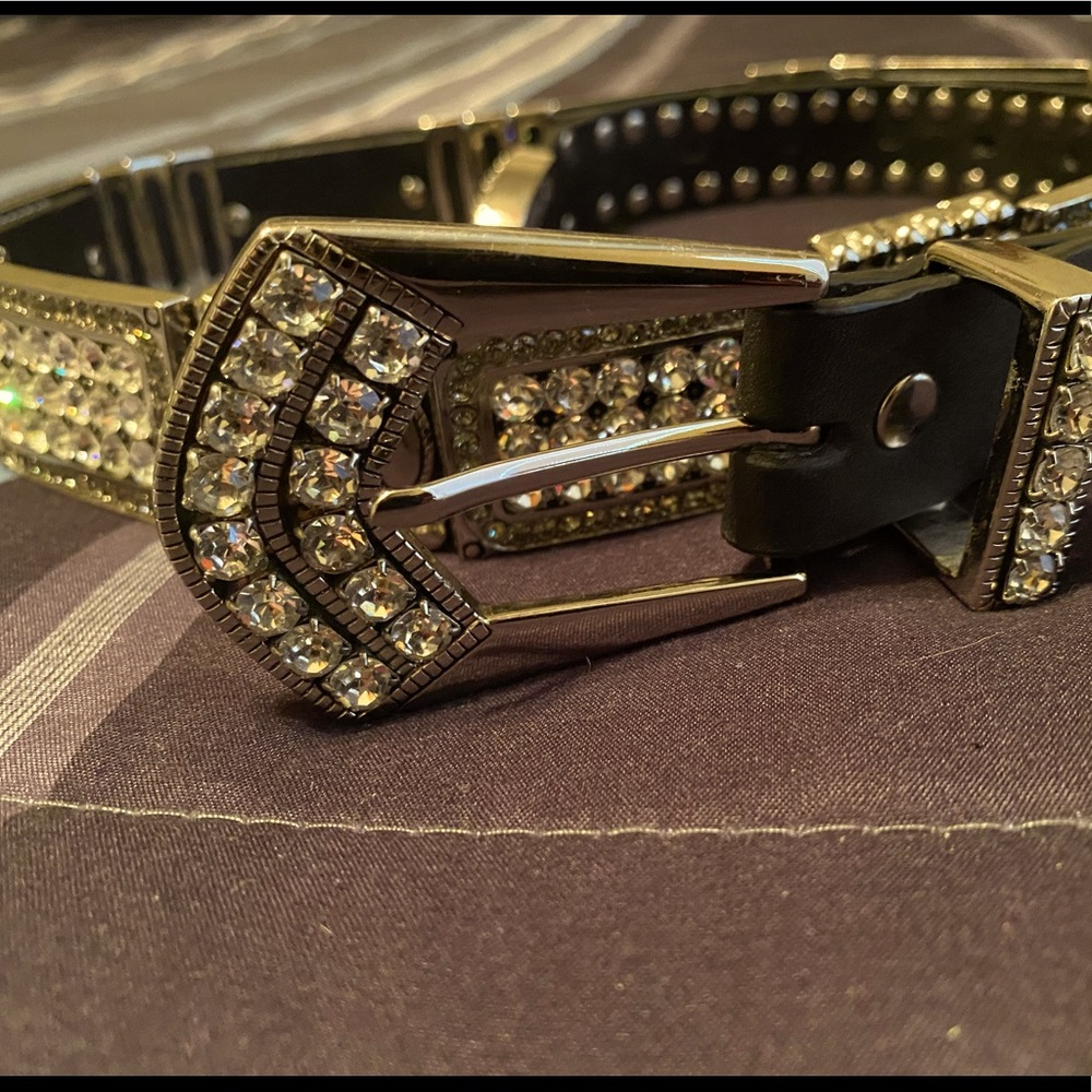 Christine Alexander Bling Black Belt